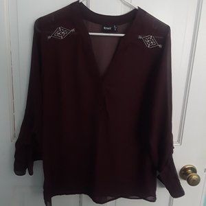 Cruel Girl Sheer Blouse